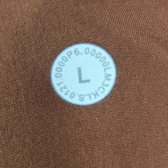 Lululemon Large Men's City Sweat Astral Dark Terracotta Desert Sun Hoodie